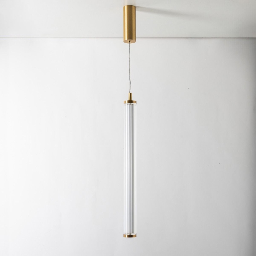 Zuma Line - LED Stmívatelný lustr na lanku LED/26W/230V 2700-6500K zlatá + dálkové ovládání