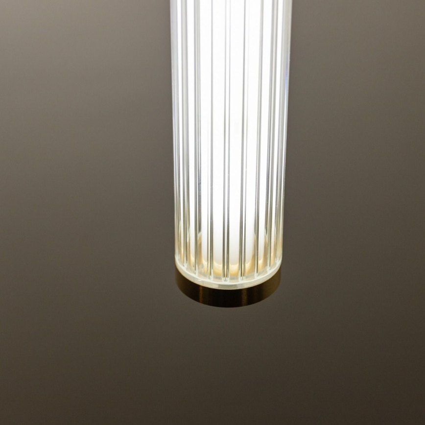 Zuma Line - LED Stmívatelný lustr na lanku LED/26W/230V 2700-6500K zlatá + dálkové ovládání
