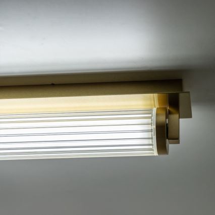 Zuma Line - LED Stmívatelné nástěnné svítidlo LED/26W/230V 2700-6500K zlatá + dálkové ovládání