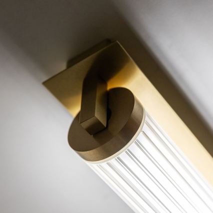 Zuma Line - LED Stmívatelné nástěnné svítidlo LED/26W/230V 2700-6500K zlatá + dálkové ovládání