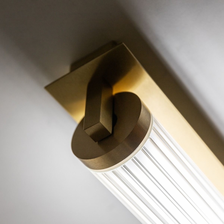 Zuma Line - LED Stmívatelné nástěnné svítidlo LED/26W/230V 2700-6500K zlatá + dálkové ovládání