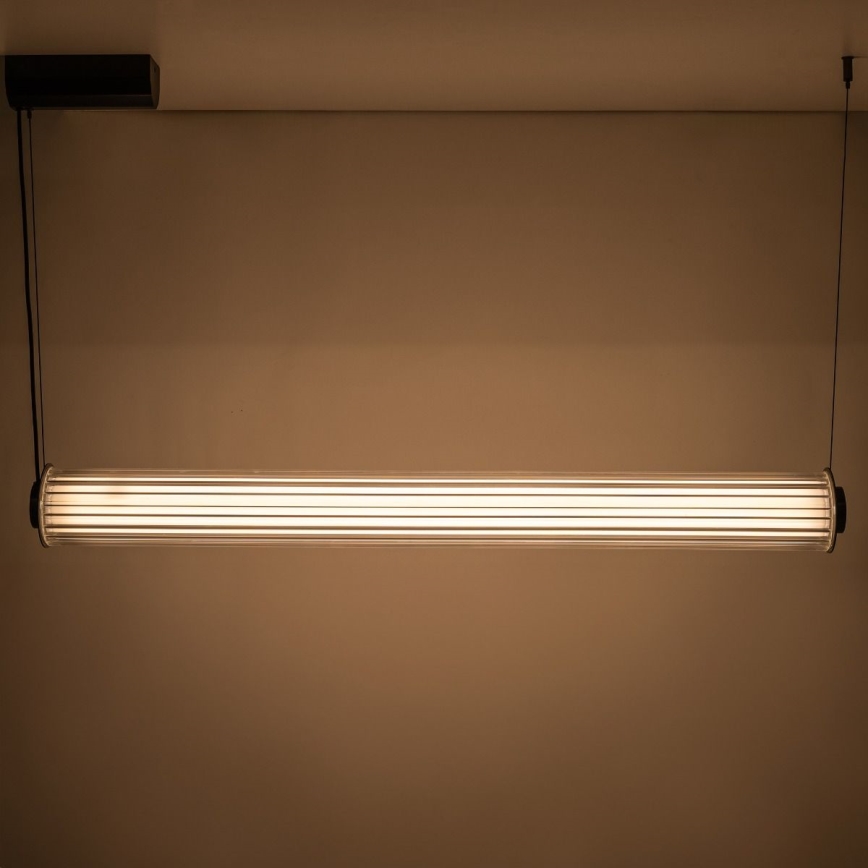 Zuma Line - LED Stmívatelný lustr na lanku LED/39W/230V 2700-6500K černá + dálkové ovládání