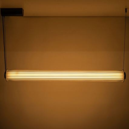 Zuma Line - LED Stmívatelný lustr na lanku LED/39W/230V 2700-6500K černá + dálkové ovládání
