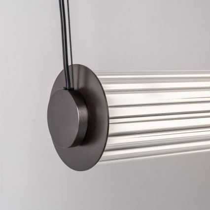 Zuma Line - LED Stmívatelný lustr na lanku LED/39W/230V 2700-6500K černá + dálkové ovládání