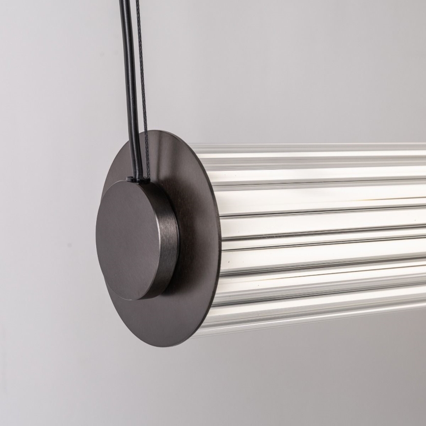 Zuma Line - LED Stmívatelný lustr na lanku LED/39W/230V 2700-6500K černá + dálkové ovládání