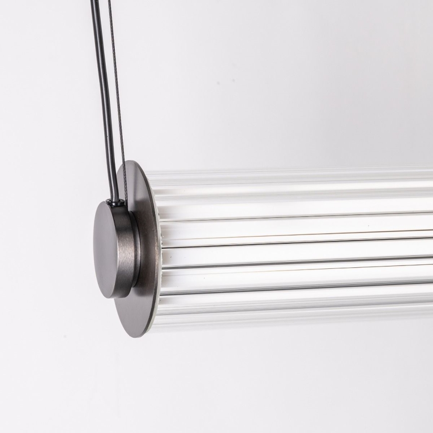 Zuma Line - LED Stmívatelný lustr na lanku LED/39W/230V 2700-6500K černá + dálkové ovládání