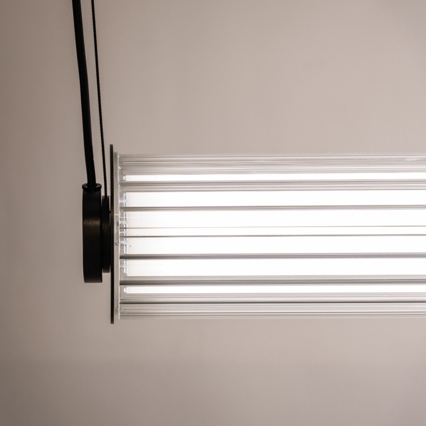 Zuma Line - LED Stmívatelný lustr na lanku LED/39W/230V 2700-6500K černá + dálkové ovládání