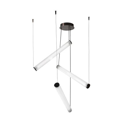 Zuma Line - LED Stmívatelný lustr na lanku LED/64W/230V 2700-6500K černá + dálkové ovládání