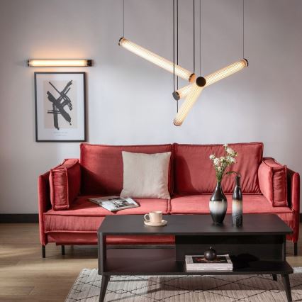 Zuma Line - LED Stmívatelný lustr na lanku LED/64W/230V 2700-6500K černá + dálkové ovládání