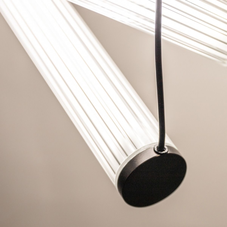 Zuma Line - LED Stmívatelný lustr na lanku LED/64W/230V 2700-6500K černá + dálkové ovládání