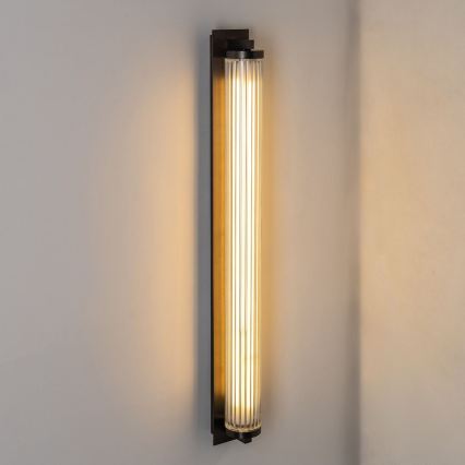 Zuma Line - LED Stmívatelné nástěnné svítidlo LED/26W/230V 2700-6500K černá + dálkové ovládání