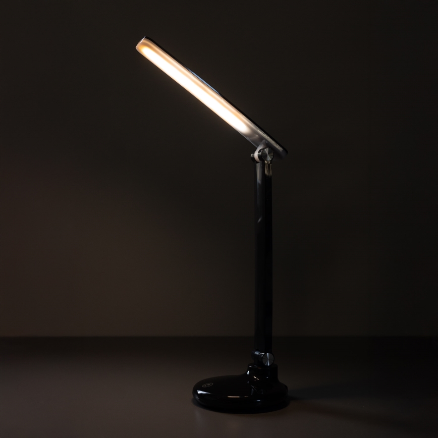 Zuma Line - LED Nabíjecí stolní lampa LED/6W/1200 mAh 3000/4500/6000K černá