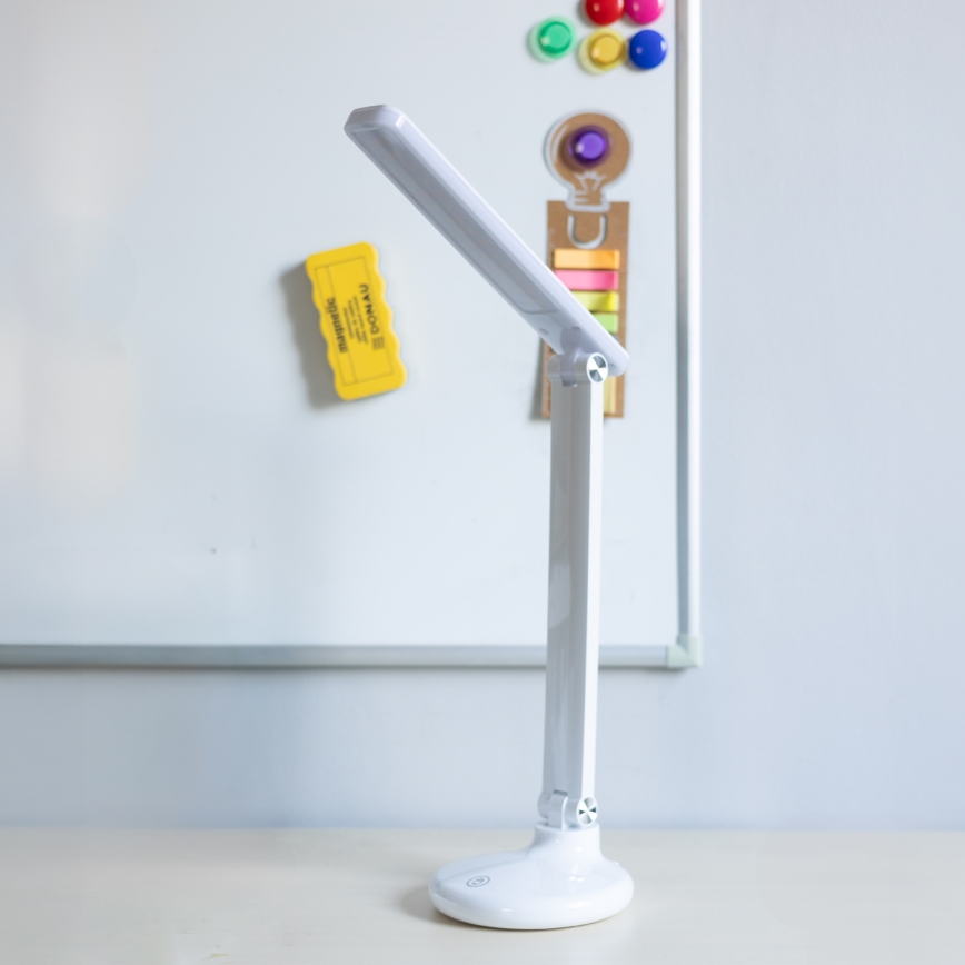 Zuma Line - LED Nabíjecí stolní lampa LED/6W/1200 mAh 3000/4500/6000K CRI 90 bílá