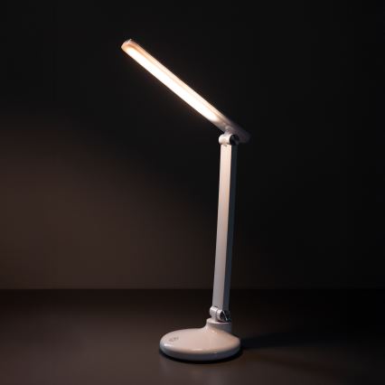 Zuma Line - LED Nabíjecí stolní lampa LED/6W/1200 mAh 3000/4500/6000K CRI 90 bílá