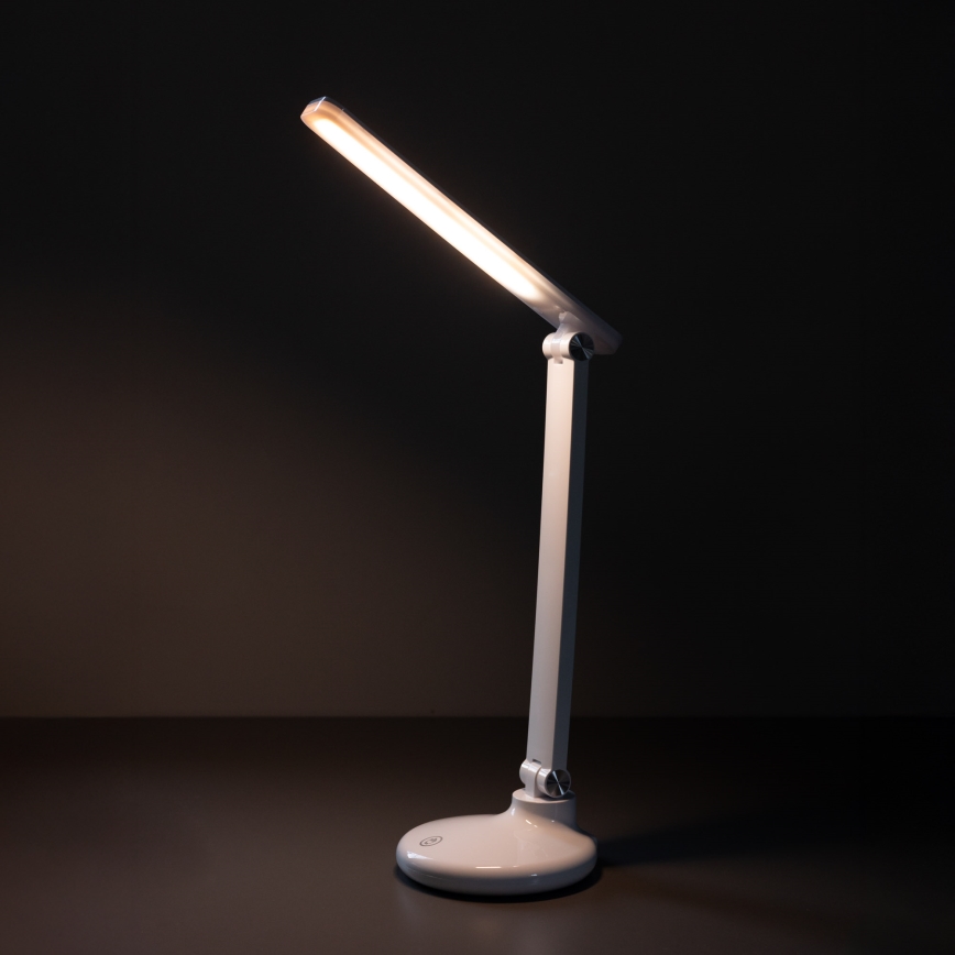 Zuma Line - LED Nabíjecí stolní lampa LED/6W/1200 mAh 3000/4500/6000K CRI 90 bílá