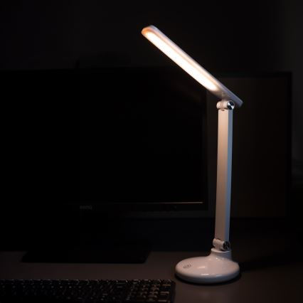 Zuma Line - LED Nabíjecí stolní lampa LED/6W/1200 mAh 3000/4500/6000K CRI 90 bílá