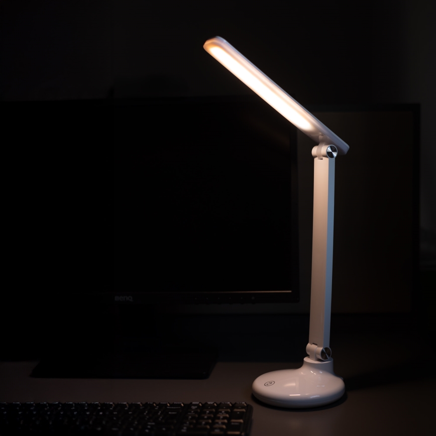 Zuma Line - LED Nabíjecí stolní lampa LED/6W/1200 mAh 3000/4500/6000K CRI 90 bílá