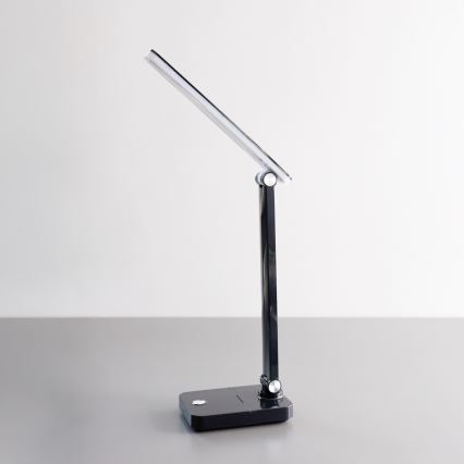 Zuma Line - LED Nabíjecí stolní lampa LED/8W/1200 mAh 3000/4500/6000K CRI 90 černá
