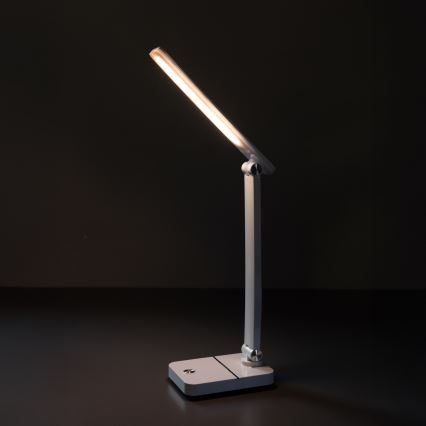 Zuma Line - LED Nabíjecí stolní lampa LED/8W/1200 mAh 3000/4500/6000K CRI 90 bílá