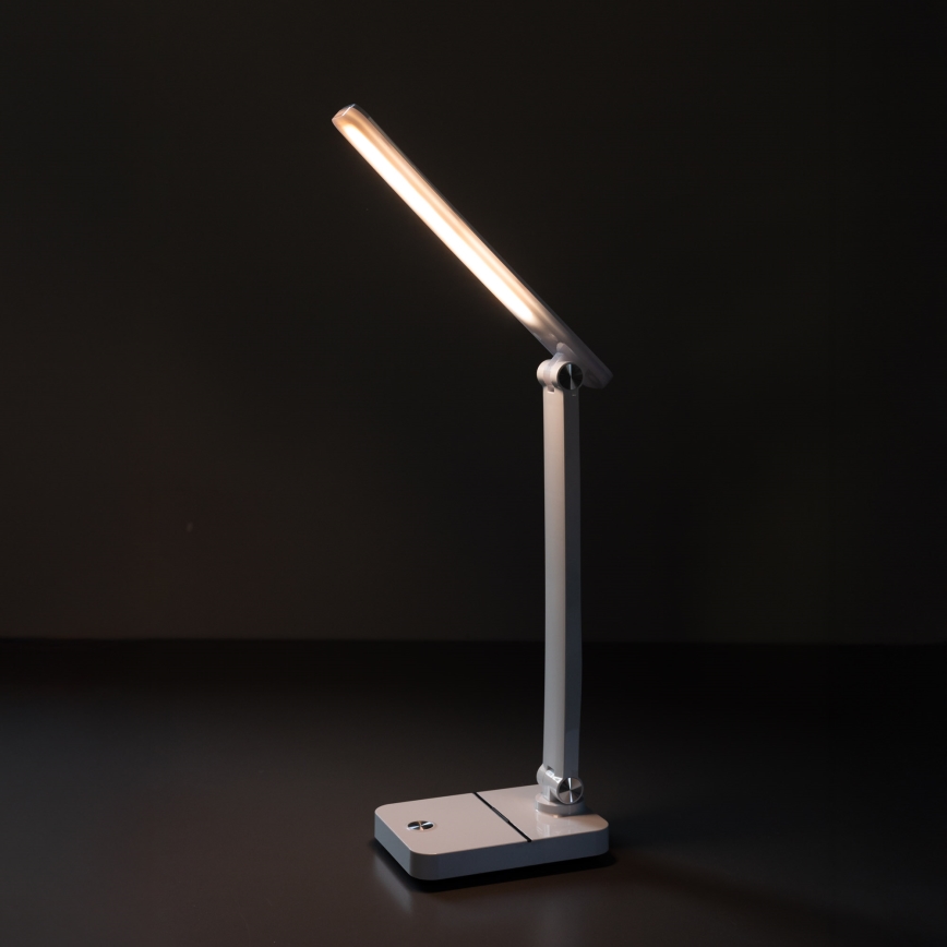 Zuma Line - LED Nabíjecí stolní lampa LED/8W/1200 mAh 3000/4500/6000K CRI 90 bílá