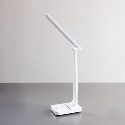 Zuma Line - LED Nabíjecí stolní lampa LED/8W/1200 mAh 3000/4500/6000K CRI 90 bílá