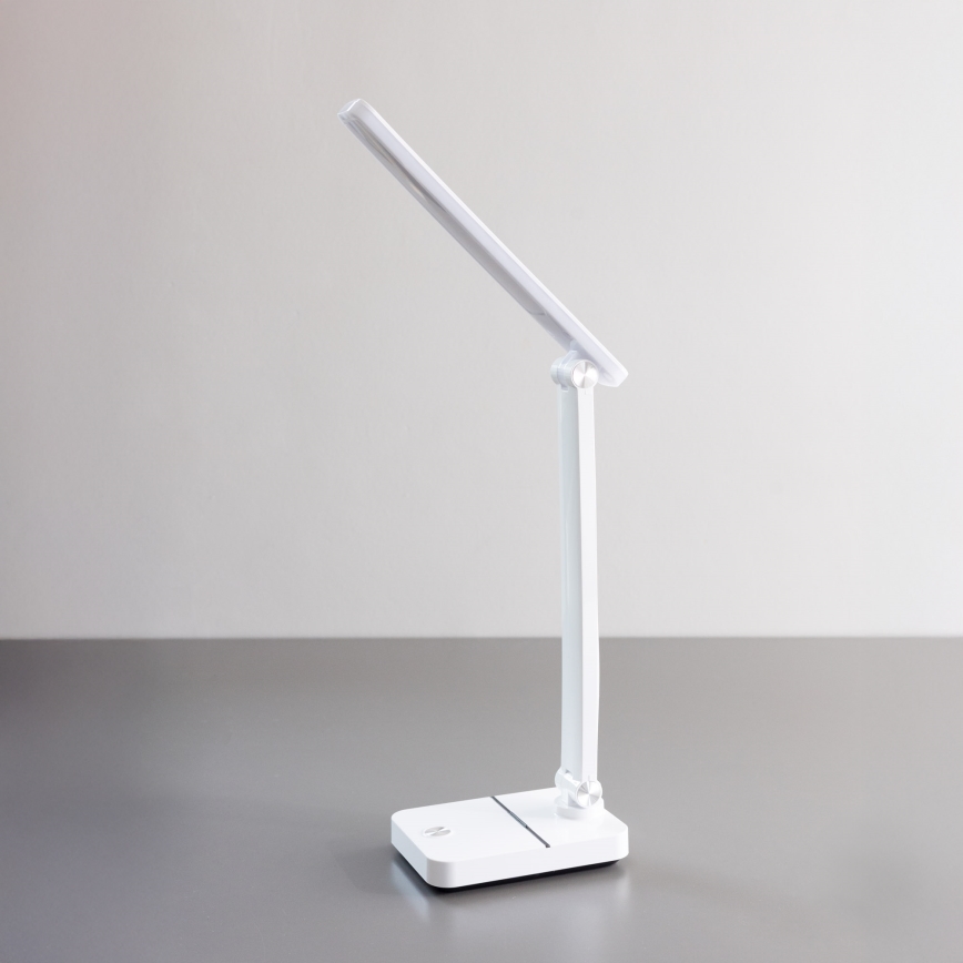 Zuma Line - LED Nabíjecí stolní lampa LED/8W/1200 mAh 3000/4500/6000K CRI 90 bílá