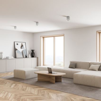 Zuma Line - LED RGBW Stmívatelné bodové svítidlo 1xGU10/6W/230V bílá + dálkové ovládání