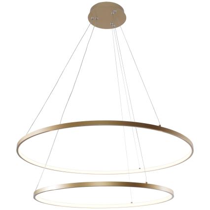 Zuma Line - LED Lustr na lanku LED/60W/230V 3000/4000/6000K pr. 80 cm zlatá