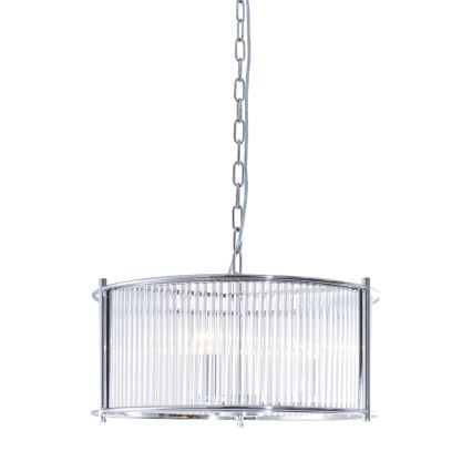 Zuma Line - Lustr na řetězu 3xE27/40W/230V lesklý chrom