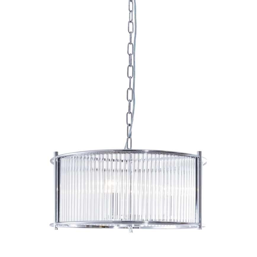 Zuma Line - Lustr na řetězu 3xE27/40W/230V lesklý chrom