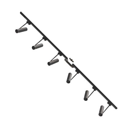Zuma Line - Bodové svítidlo v lištovém systému 6xGU10/35W/230V černá