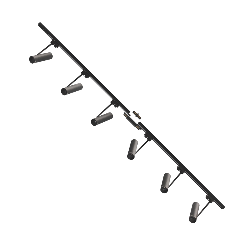 Zuma Line - Bodové svítidlo v lištovém systému 6xGU10/35W/230V černá