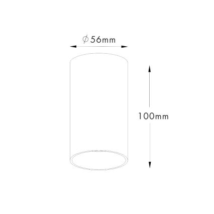 Zuma Line - Bodové svítidlo 1xGU10/50W/230V bílá