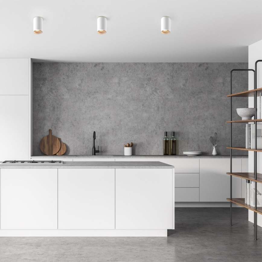 Zuma Line - LED RGBW Stmívatelné bodové svítidlo 1xGU10/4,8W/230V bílá + dálkové ovládání