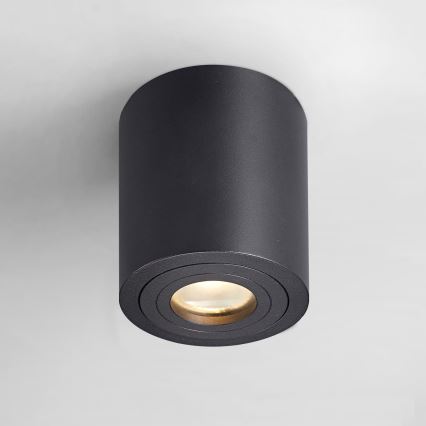 Zuma Line - LED RGBW Stmívatelné koupelnové bodové svítidlo 1xGU10/6W/230V IP44 černá + dálkové ovládání