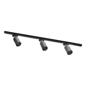 Zuma Line - Bodové svítidlo v lištovém systému 3xGU10/35W/230V černá