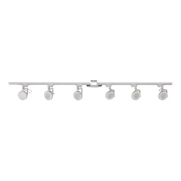 Zuma Line - Bodové svítidlo v lištovém systému 6xGU10/10W/230V bílá