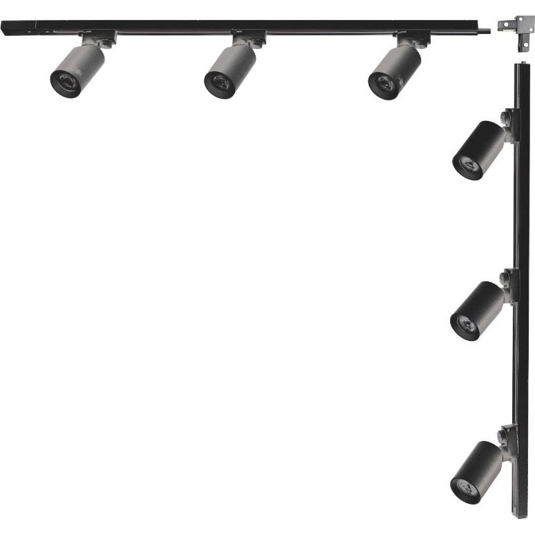 Zuma Line - Bodové svítidlo v lištovém systému 6xGU10/35W/230V černá