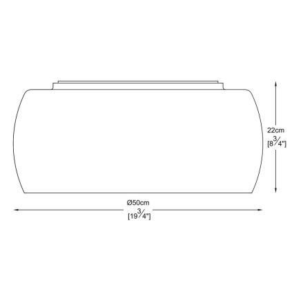 Zuma Line - Křišťálové stropní svítidlo 6xG9/42W/230V