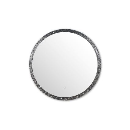 Zuma Line - LED Koupelnové nástěnné zrcadlo s podsvícením LED/24W/230V 3000/4000/6000K pr. 60 cm IP44 lesklý chrom