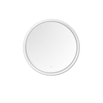 Zuma Line - LED Koupelnové nástěnné zrcadlo s podsvícením LED/24W/230V 3000/4000/6000K pr. 60 cm IP44 bílá/zlatá