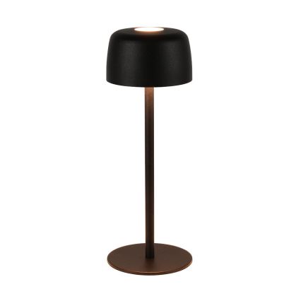 Zuma Line - LED Stmívatelná nabíjecí stolní lampa LED/2W/1200 mAh IP44 černá