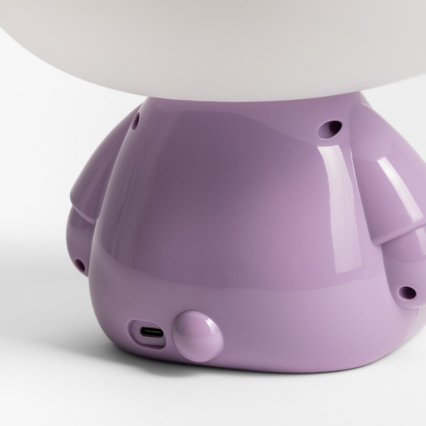 Zuma Line - LED Stmívatelná dětská dotyková stolní lampa LED/3W/230V prasátko fialová