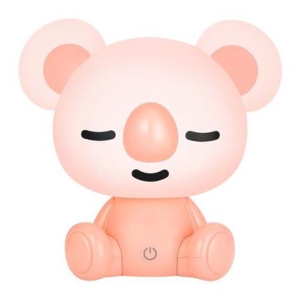 Zuma Line - LED Stmívatelná dětská dotyková stolní lampa LED/3W/230V koala růžová