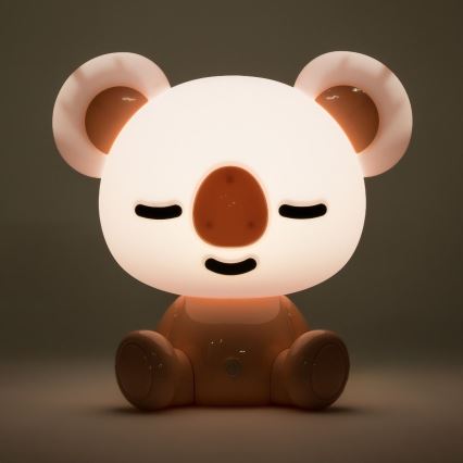 Zuma Line - LED Stmívatelná dětská dotyková stolní lampa LED/3W/230V koala růžová