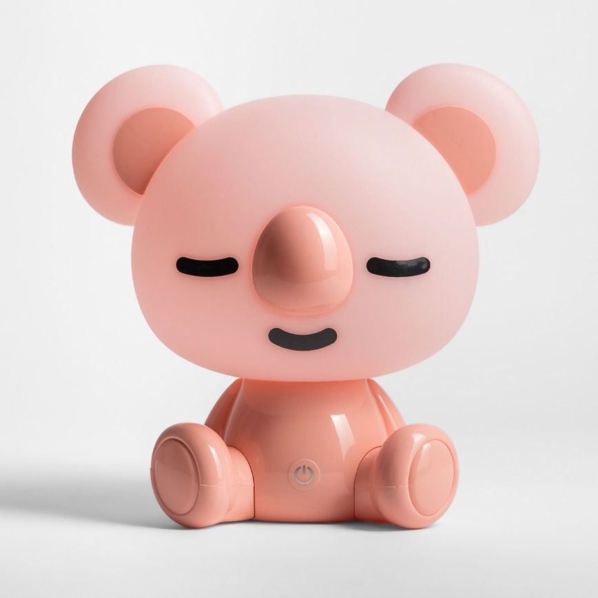Zuma Line - LED Stmívatelná dětská dotyková stolní lampa LED/3W/230V koala růžová