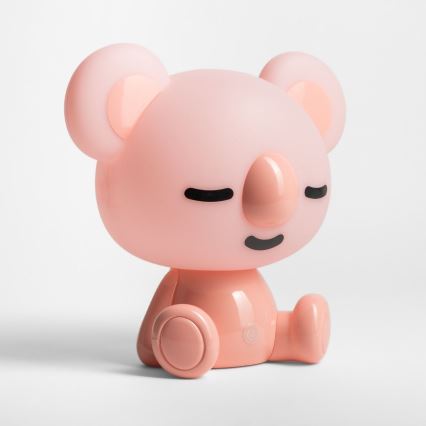 Zuma Line - LED Stmívatelná dětská dotyková stolní lampa LED/3W/230V koala růžová