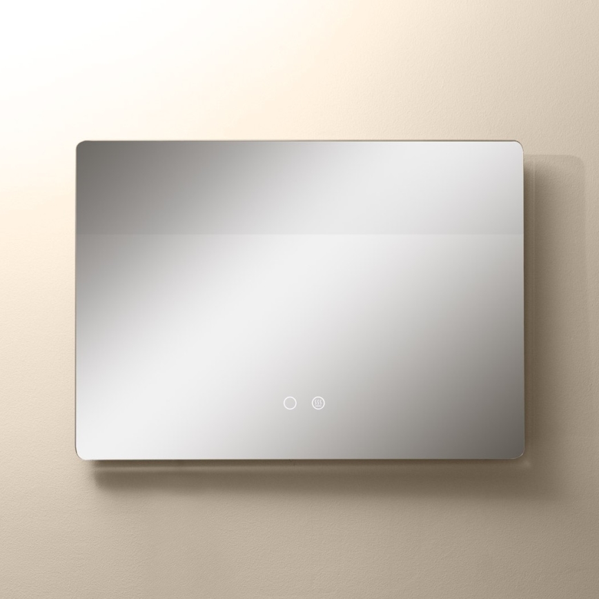Zuma Line - LED Koupelnové vyhřívané nástěnné zrcadlo s podsvícením LED/24W/230V 3000/4000/6000K 70x50 cm IP44