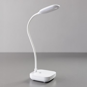 Zuma Line - LED Nabíjecí stolní lampa LED/7W/1200 mAh 3000/4500/6000K bílá