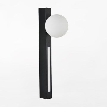 Zuma Line - LED Nástěnné svítidlo 1xG9/40W/230V + LED/6W černá